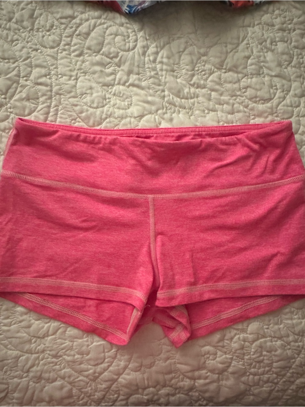 Fleo Hot Pink Athletic Lounge Shorts